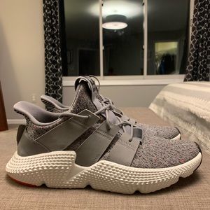 Adidas Prophere Grey Solar Red size 11.5